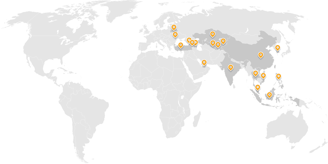 Remitum presence map